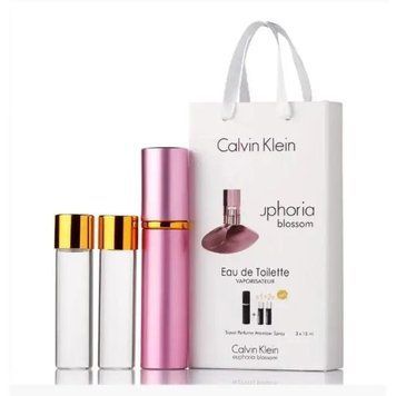 CK Euphoria Blossom edt 3x15ml - Trio Bag 22376 фото