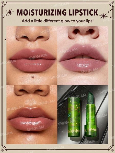 Бальзам блиск для губ SHEGLAM Harry Potter Gifted Herbologist Glitter Lipstick 5598 фото