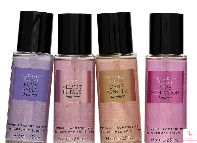 Подарунковий набір містів Victoria's Secret Most Loved Shimmer Mists (4x75 мл) &mdash; Оригінал з США 0000044 фото