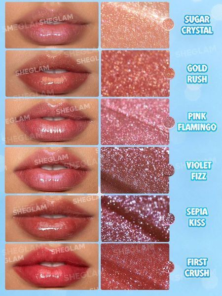 Помада олівець плампер SHEGLAM Pout-Perfect Shimmer Lip Plumper - Sugar Crystal 5630 фото