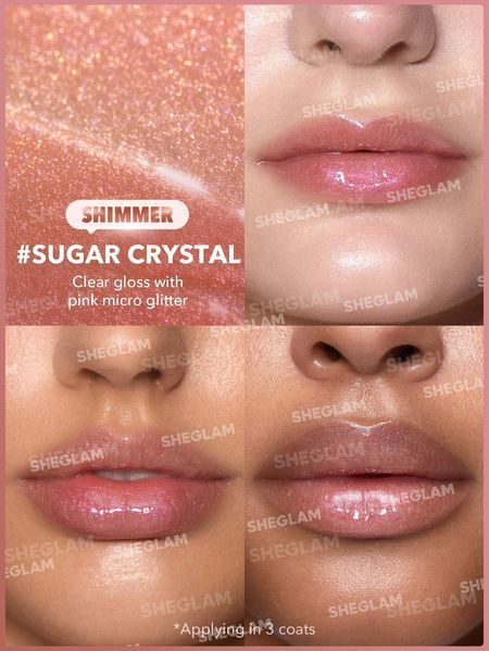 Помада олівець плампер SHEGLAM Pout-Perfect Shimmer Lip Plumper - Sugar Crystal 5630 фото
