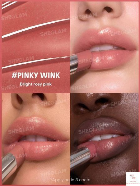 Бальзам для губ Sheglam Silk Slip Lip Oil Balm - 107 Pinky Wink 5893 фото