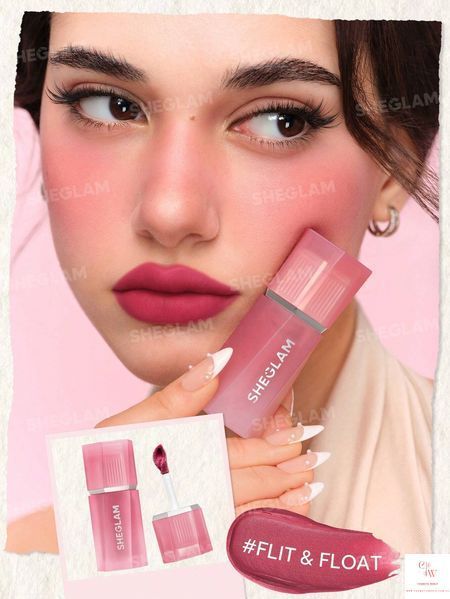 Румяна и помада 2-в-1 SHEGLAM Air Plush Lip & Cheek - 029 Flit & Float 6018-029 фото