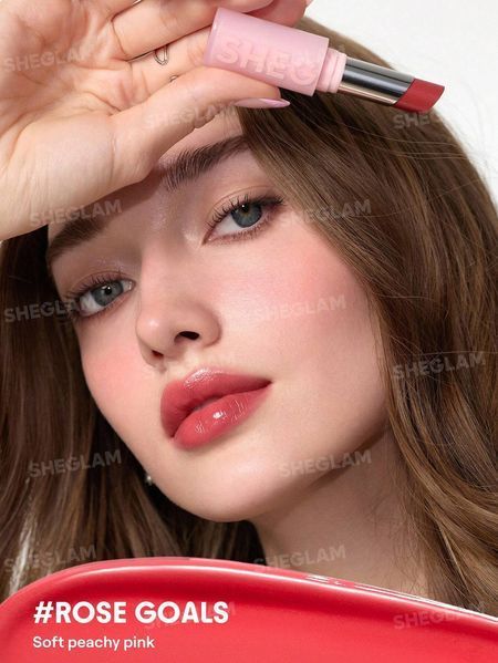 Бальзам для губ Sheglam Silk Slip Lip Oil Balm - 108 Rose Goals 5894 фото