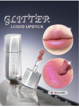 Рідка помада з глітером SHEGLAM Glitter Whip Liquid Lipstick &mdash; Sequins 5721 фото