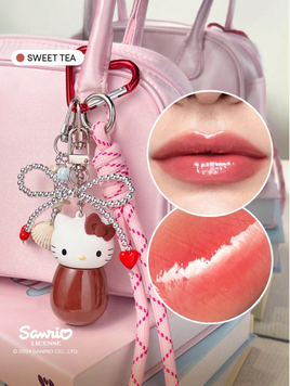 Блиск для губ Sheglam Hello Kitty Poolside Perfection Lip Glaze &mdash; Sweet Tea 5942 фото