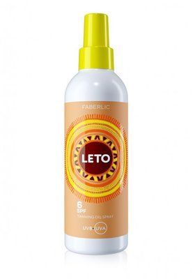 Масло-спрей для загара SPF 6 Leto 2786 фото