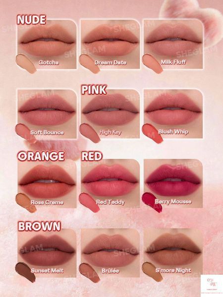 Помада-кушон SHEGLAM Marshmallow Puff Lip Blur Pen - 331 Berry Mousse 6038-331 фото