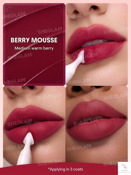 Помада-кушон SHEGLAM Marshmallow Puff Lip Blur Pen - 331 Berry Mousse 6038-331 фото
