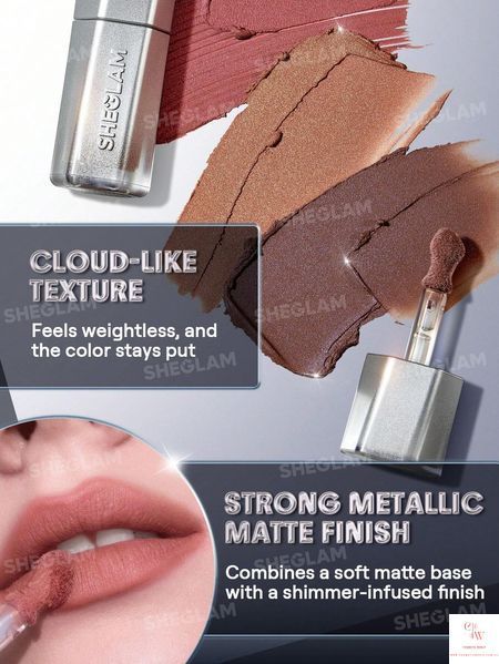 Жидкая помада с глиттером SHEGLAM Glitter Whip Liquid Lipstick &mdash; Sequins 5721 фото