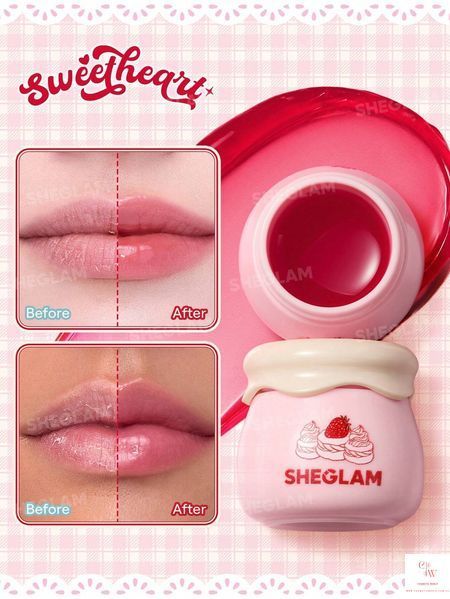 Восстанавливающая маска для губ SHEGLAM Berry Jam Lip Mask Pot 5873 фото