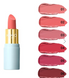 Кремовая помада Kiko Milano Bridgerton Ballroom Beauty Satin Shine Lipstick 01 Ballgown Blush 000109 фото 3