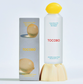 Лимонний тонер з кислотами AHA BHA та вітаміном С Tocobo AHA BHA Lemon Toner, 150ml 854-473 фото