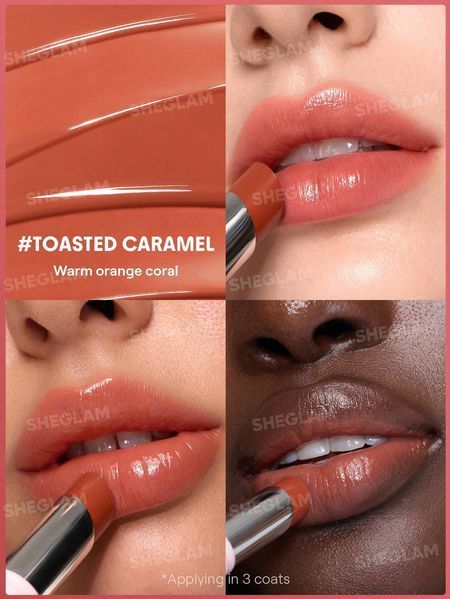 Бальзам для губ Sheglam Silk Slip Lip Oil Balm - 006 Toasted Caramel 5896 фото