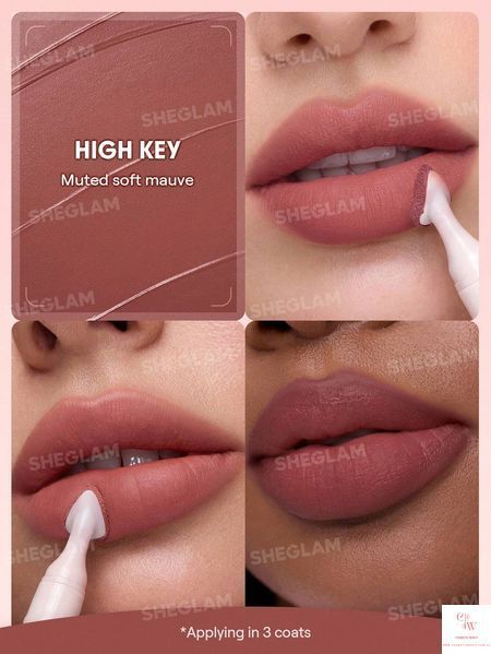 Помада-кушон SHEGLAM Marshmallow Puff Lip Blur Pen - 111 High Key 6038-111 фото
