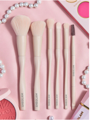Набор кистей для макияжа SHEGLAM Pro Core Brush Kit 6 шт 5634 фото