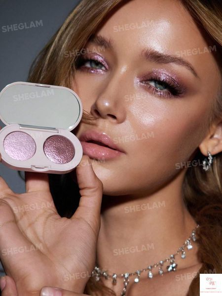 Запечені тіні-дует SHEGLAM Prismalight Baked Gelee - 03 Ultraviolet Strobe 6012-03 фото