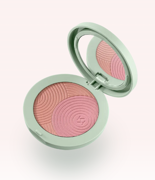 Пудрові рум'яна Kiko Milano Kind By Kiko Silky Touch Powder Duo Blush 000289 фото