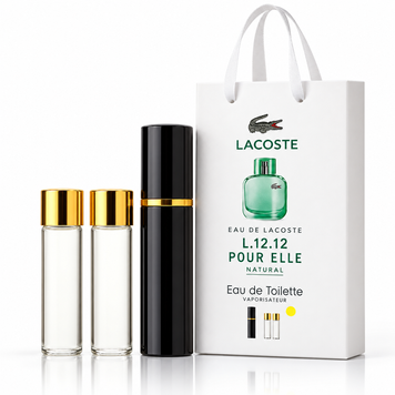 Жіночі парфуми Lacoste L.12.12 Pour Elle Natural, набір 3&times;15 мл 22615 фото