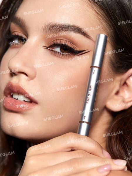 Двусторонняя подводка для глаз Sheglam Wing It Waterproof Liner Duo - Brown 5635 фото