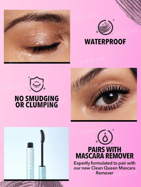 Туш для екстремального об'єму вій Sheglam Max Impact Extreme Volumizing Mascara &mdash; Black 5945 фото