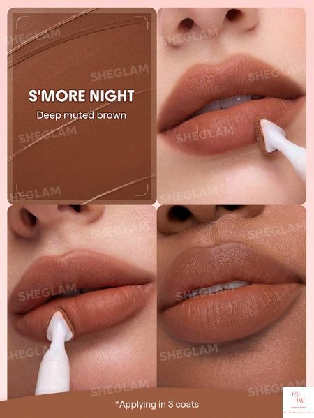 Помада-кушон SHEGLAM Marshmallow Puff Lip Blur Pen - 524 S'more Night 6038-524 фото