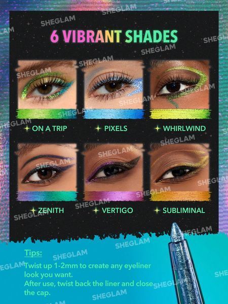 Мультихромна гелева підводка-олівець SHEGLAM Chroma Zone &mdash; On A Trip  5723 фото