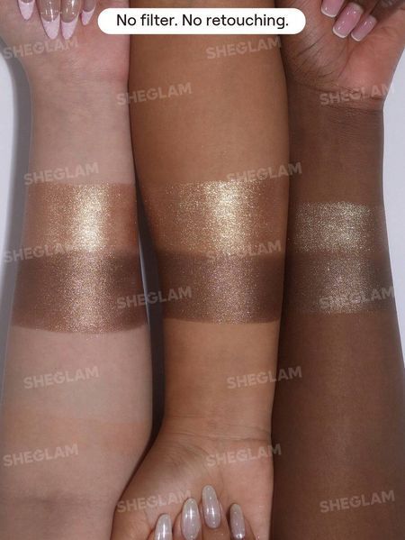 Запечені тіні-дует SHEGLAM Prismalight Baked Gelee - 04 Royal Bronzite 6012-04 фото