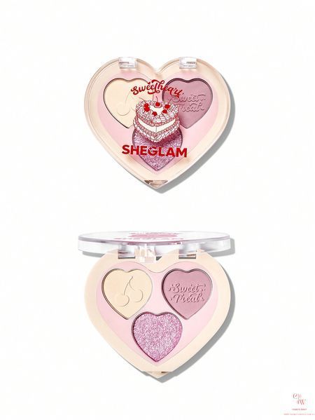 Трио для макияжа лица SHEGLAM Berry Besties Color Trio &mdash; Strawberry Meringue 5878 фото