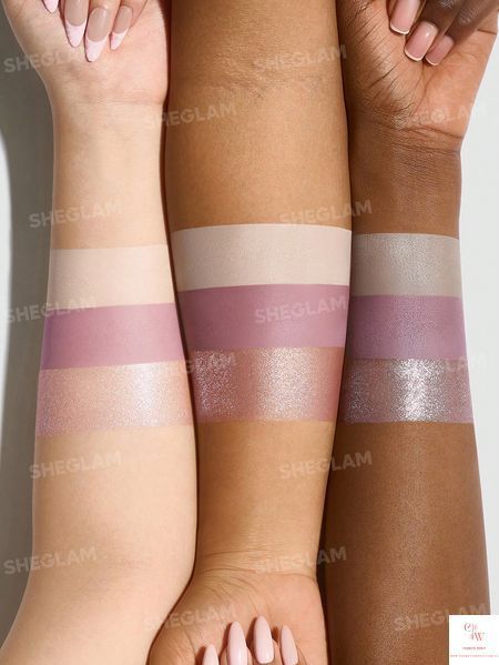 Трио для макияжа лица SHEGLAM Berry Besties Color Trio &mdash; Strawberry Meringue 5878 фото