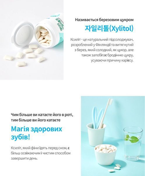Жевательная резинка Atomy Xylitol Gum 100 г 000939 фото