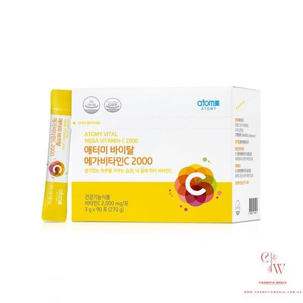Вітамін C Atomy Vital Mega Vitamin C 2000 мг (90 стіків) 004030 фото