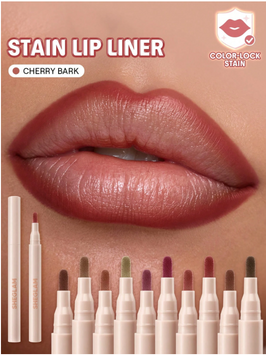Рідкий олівець-тінт для губ SHEGLAM True Stain Liquid Lip Liner - 309 Cherry Bark 6129-309 фото