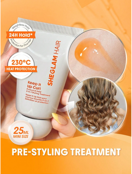 SHEGLAM Keep It Up Curl Protect & Hold 2-в-1 &mdash; засіб для укладання та термозахисту кучерявого волосся 25 мл 6271 фото