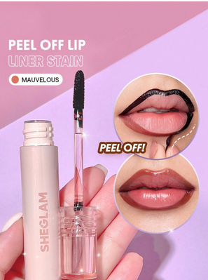 Тинт-лайнер для губ SHEGLAM Fall In Line Peel Off тон Mauvelous 5619 фото