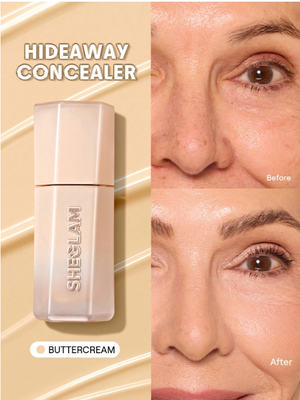 Жидкий консилер для лица Sheglam Hideaway Full-Coverage Concealer - Buttercream 6068 фото