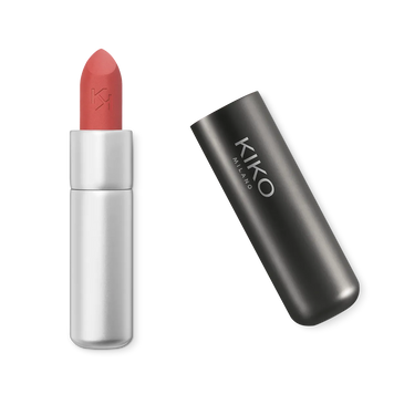 Матова помада з пудровим ефектом Kiko Milano Powder Power Lipstick &mdash; 02 Indian Red 000171-02 фото