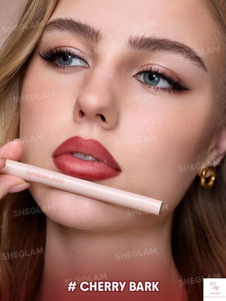 Рідкий олівець-тінт для губ SHEGLAM True Stain Liquid Lip Liner - 309 Cherry Bark 6129-309 фото