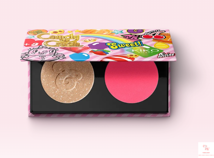 Палетка для обличчя KIKO MILANO Candy Crush&trade; Mega Blush & Highlighter Duo - 02 Raspberry Riot 000274-02 фото