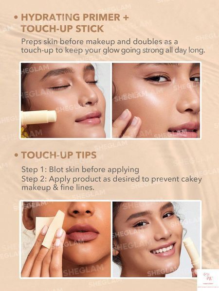 Зволожуючий стік SHEGLAM Insta-Cool Hydrating Stick 5506 фото