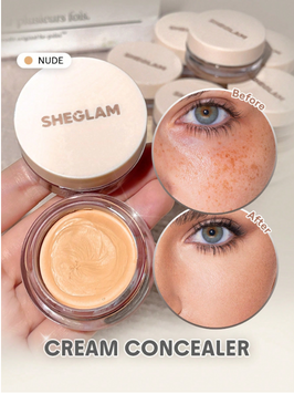 Кремовий консилер для обличчя Sheglam Rapid Retouch Cream Concealer - Nude 5729 фото