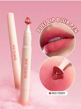Помада-кушон SHEGLAM Marshmallow Puff Lip Blur Pen - 330 Red Teddy 6038-330 фото