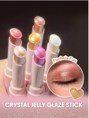 Гелеві тіні-стик для повік Sheglam Crystal Jelly Glaze Stick &mdash; Fuchsia Fun 5906 фото
