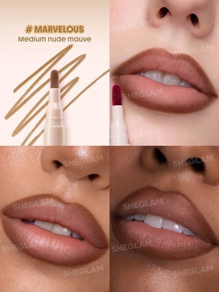 Жидкий карандаш-тинт для губ SHEGLAM True Stain Liquid Lip Liner - 010 Marvelous 6129-010 фото