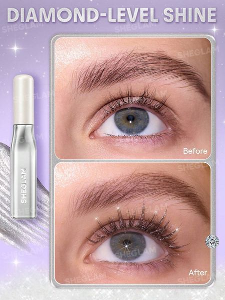 Тушь для ресниц с блестками Sheglam Crystal Gaze Glitter Mascara Diamond 8 мл 5613 фото