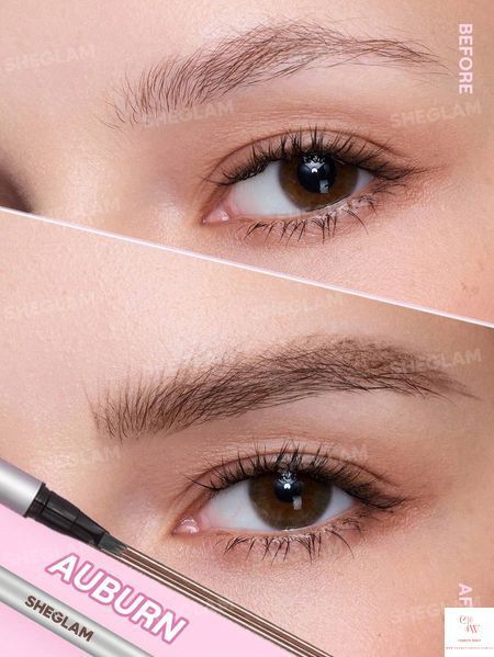 Лайнер для бровей SHEGLAM Brow-Fection Micro-Stroke Liquid Pen - 06 Auburn 6020-06 фото