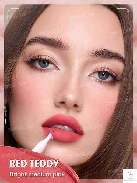 Помада-кушон SHEGLAM Marshmallow Puff Lip Blur Pen - 330 Red Teddy 6038-330 фото