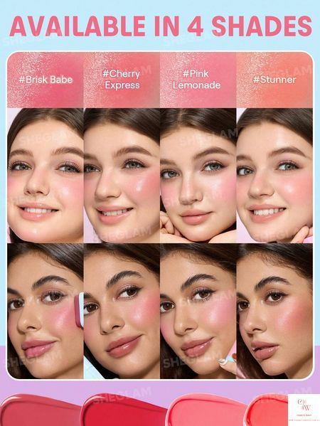 Румяна-стик SHEGLAM Glass Glow Blush Stick - Pink Lemonade 5643 фото