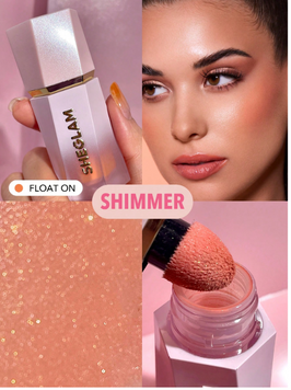 Рідкі сяючі рум&rsquo;яна SHEGLAM Color Bloom Dayglow Liquid Blush Shimmer Finish &mdash; Float On 6323 фото