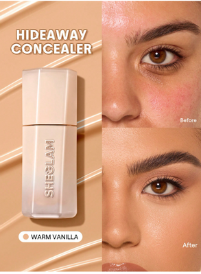 Жидкий консилер для лица Sheglam Hideaway Full-Coverage Concealer - Warm Vanilla 6070 фото